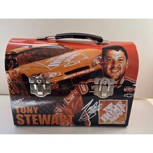 Tony Stewart Autographed Metal Lunch Box Winners Circle